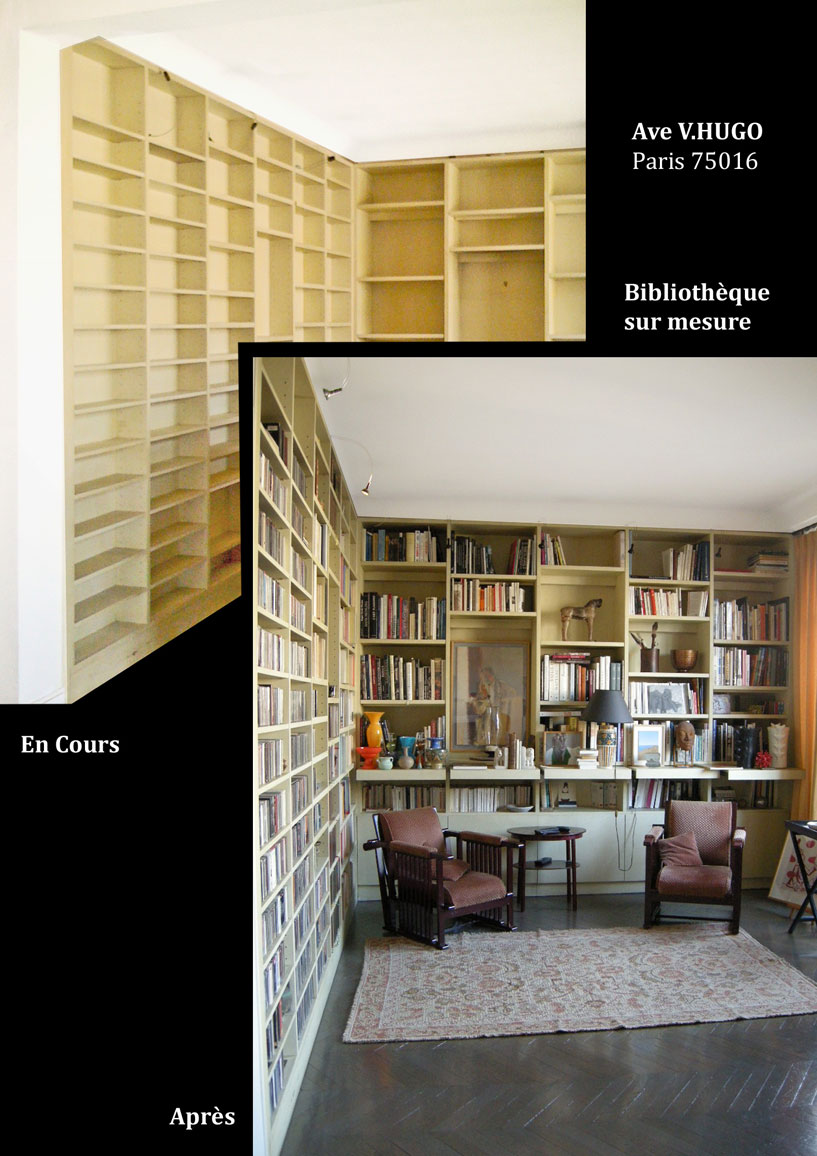 Bibliothque sur-mesure